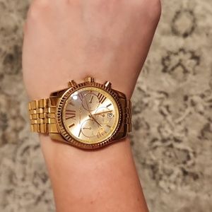 Michael Kors gold watch